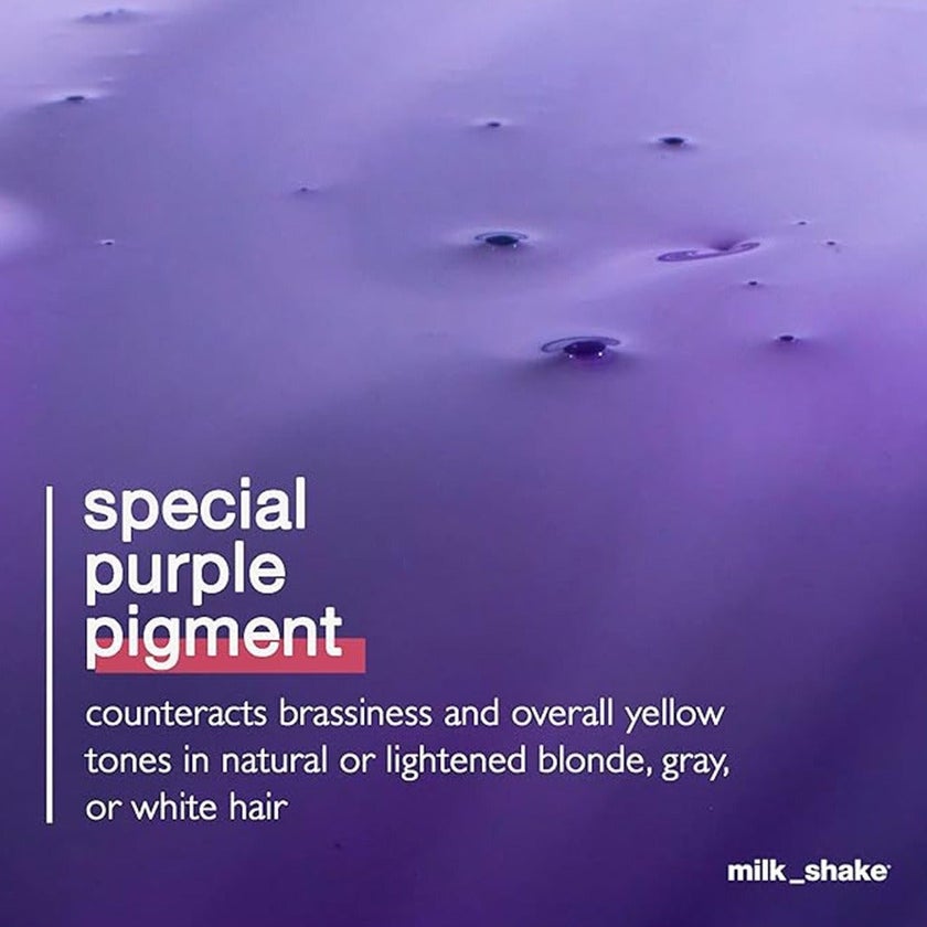 Milk_Shake Silver Shine Hair Shampoo For Blonde & Grey Hair 300ml 