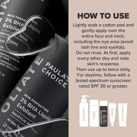 Paula's Choice Skin Perfecting 2% BHA Facial Liquid Exfoliant 118ml