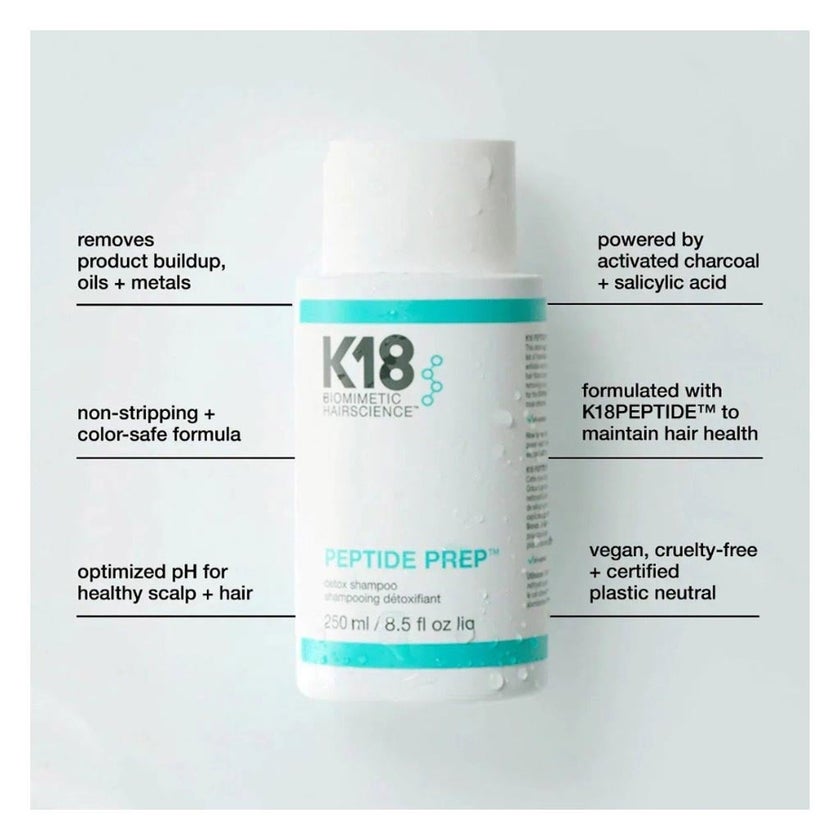 K18 Peptide Prep Detox Shampoo 250ml