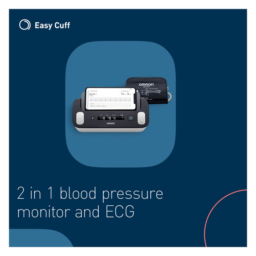 Omron Complete Blood Pressure Monitor With ECG - HEM-7530T-E3