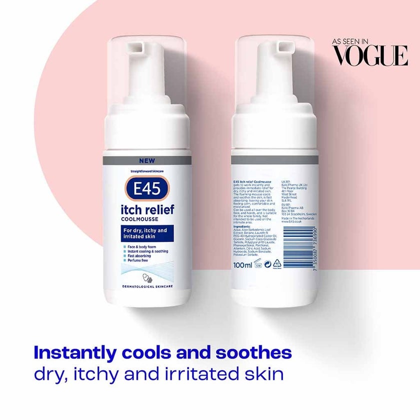 E45 Soothing Itch Relief Coolmousse 100ml