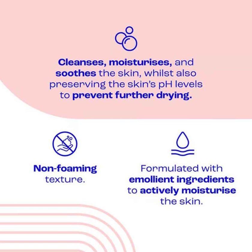 E45 Emollient Hand Wash Cream For Very Dry, Sensitive Skin 250ml