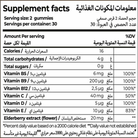 حلوى رايت كيدز فيتامينات متعددة - 60 حلوى