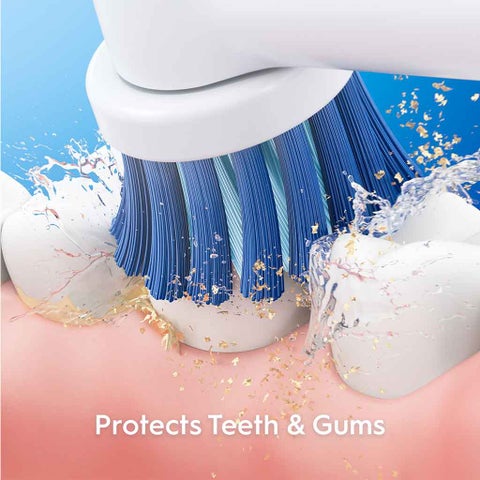 Oral B Vitality 100 Cross Action Electric Rechargeable Toothbrush, 2 Brushes - D100.413.1