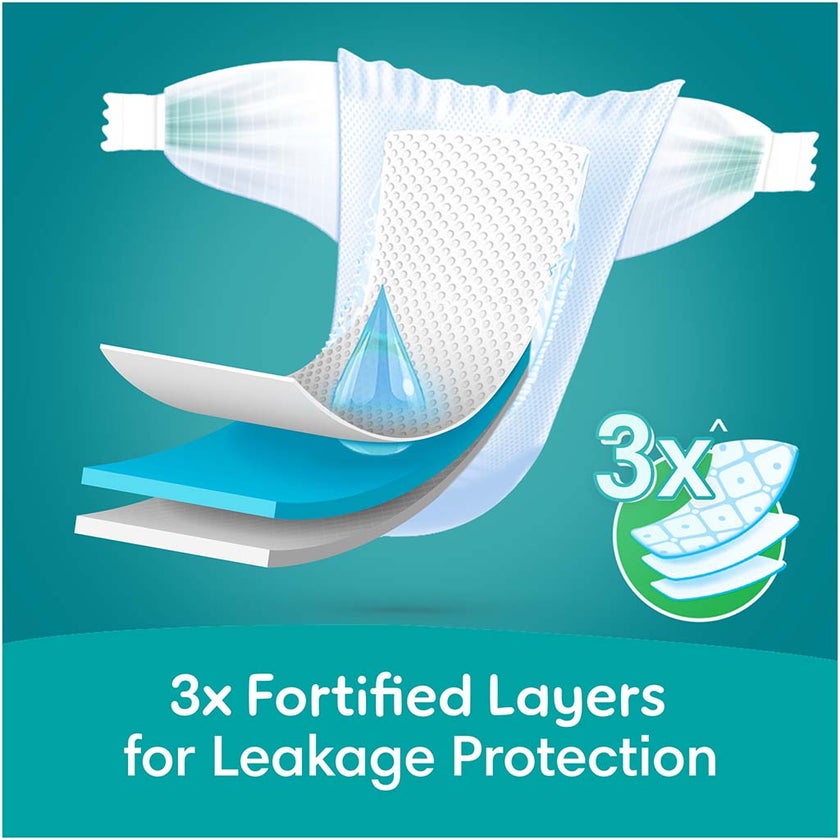 Pampers Rash Protection Size 3, 6-10kg Baby Diapers, Pack of 68's