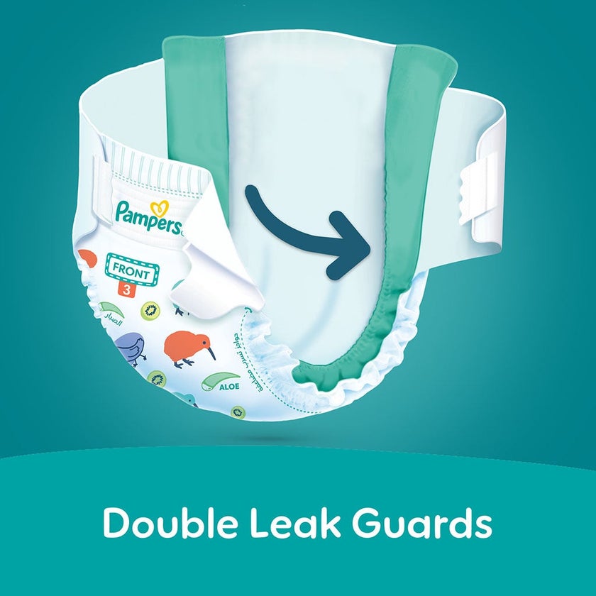 Pampers Rash Protection Size 3, 6-10kg Baby Diapers, Pack of 84's