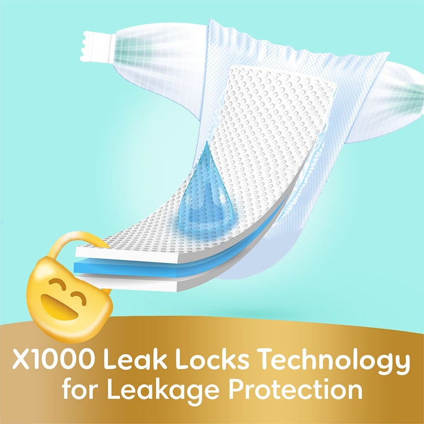 Pampers Ultimate Comfort Size 3, 6-10kg Baby Diapers, Pack of 62's