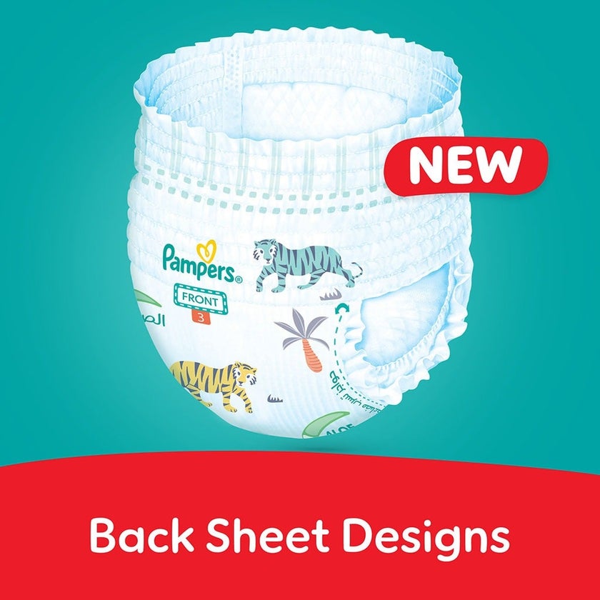 Pampers Rash Protection Size 3, 6-11kg Baby Diaper Pants, Pack of 26's