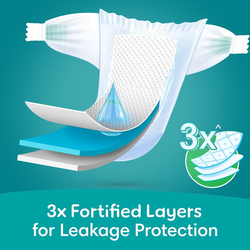 Pampers Rash Protection Size 3, 6-10kg Baby Diapers, Pack of 136's