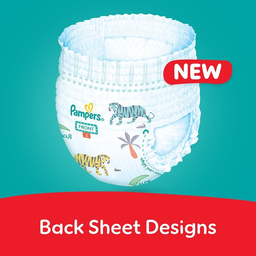 Pampers Rash Protection Size 3, 6-11kg Baby Diaper Pants, Pack of 80's