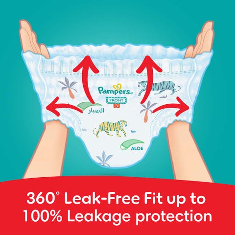Pampers Rash Protection Size 3, 6-11kg Baby Diaper Pants, Pack of 120's