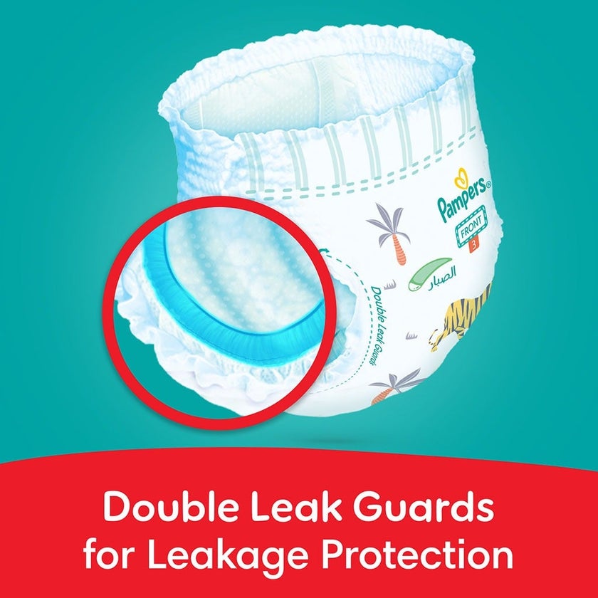 Pampers Rash Protection Size 3, 6-11kg Baby Diaper Pants, Pack of 120's