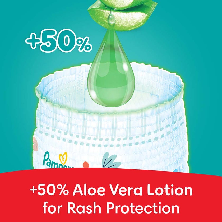 Pampers Rash Protection Size 4, 9-14kg Baby Diaper Pants, Pack of 24's