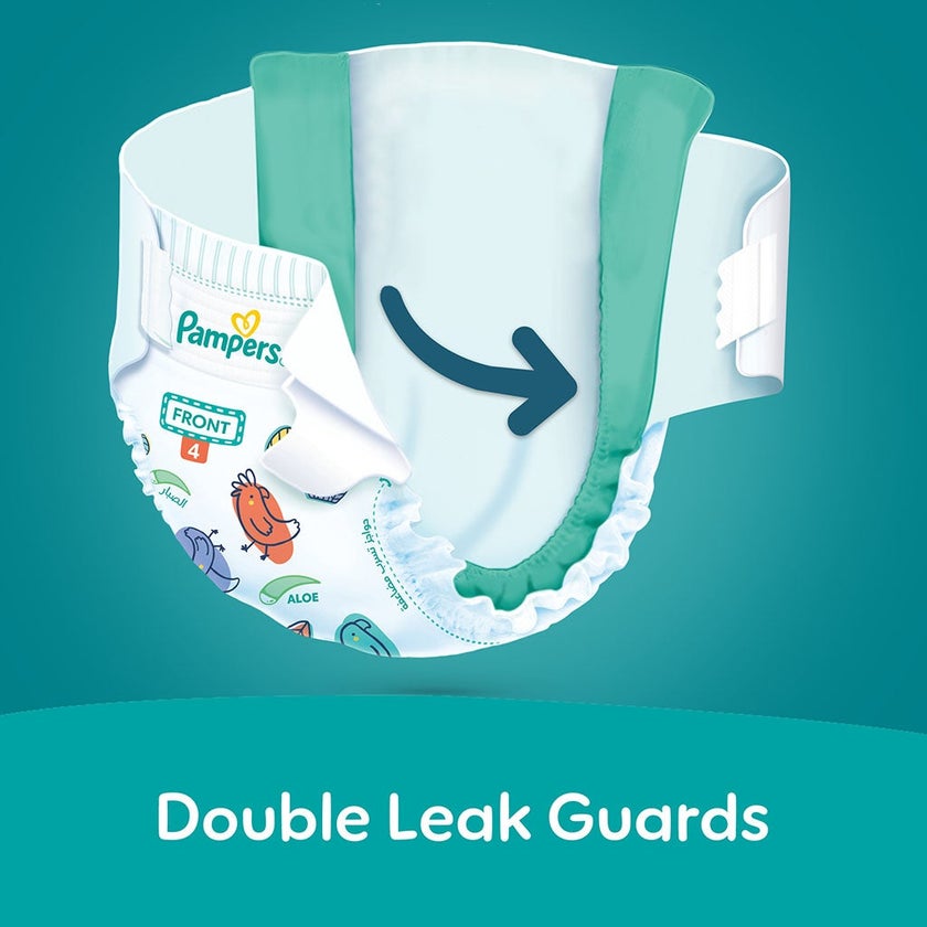 Pampers Rash Protection Size 4, 9-14kg Baby Diapers, Pack of 120's