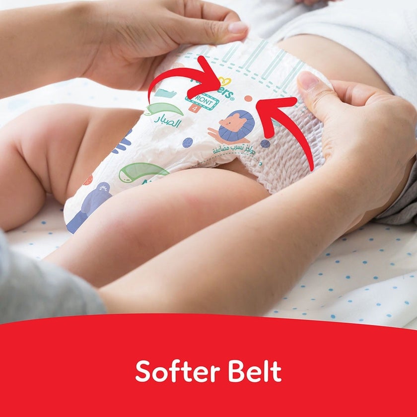 Pampers Rash Protection Size 4, 9-14kg Baby Diaper Pants, Pack of 68's