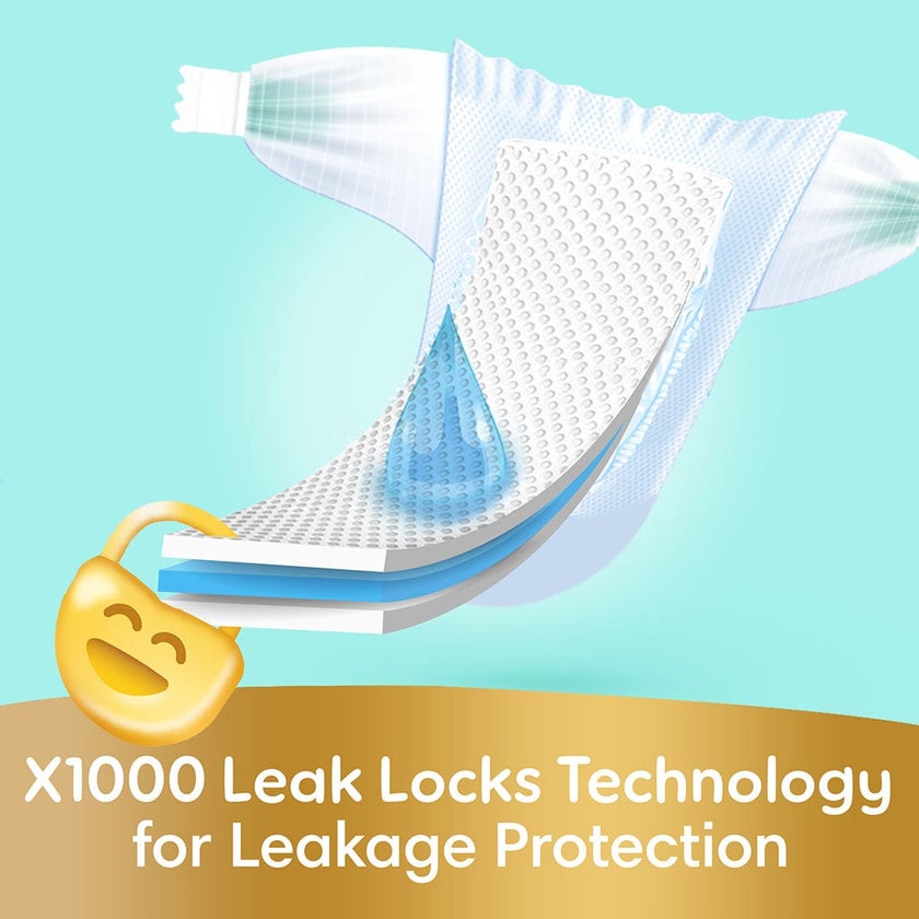 Pampers Ultimate Comfort Size 4, 9-14kg Baby Diapers, Pack of 100's