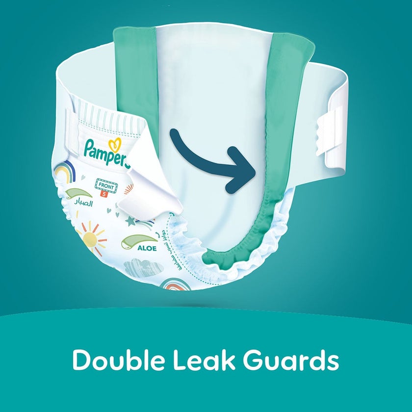 Pampers Rash Protection Size 5, 11-16kg Baby Diapers, Pack of 52's