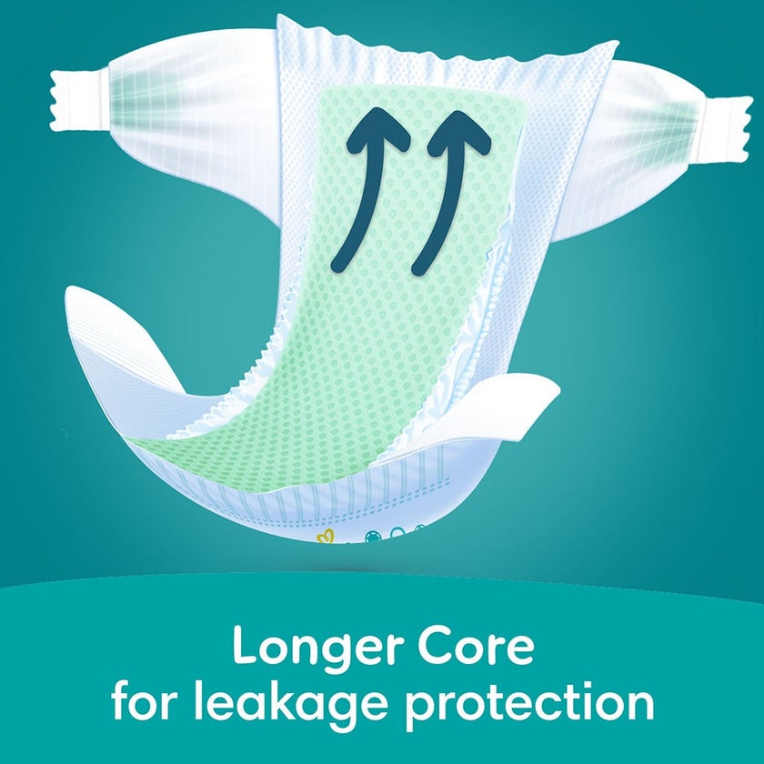 Pampers Rash Protection Size 6, 13+kg Baby Diapers, Pack of 46's