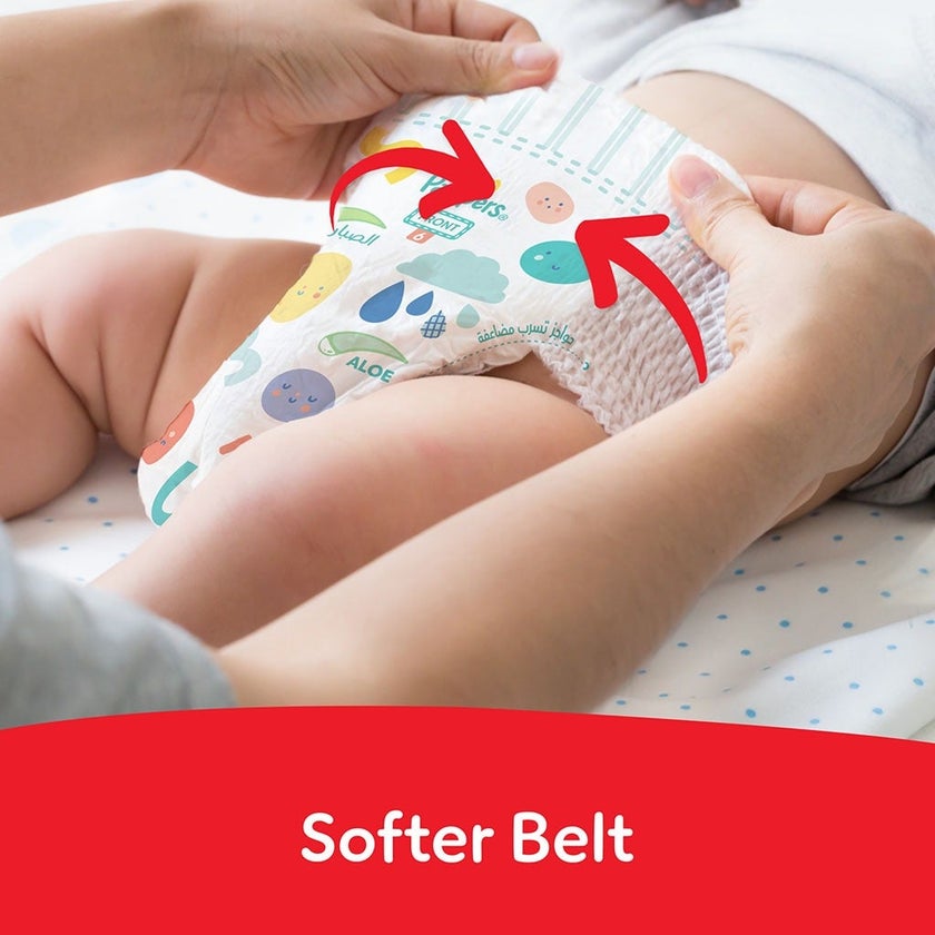 Pampers Rash Protection Size 6, 16+kg Baby Diaper Pants, Pack of 34's