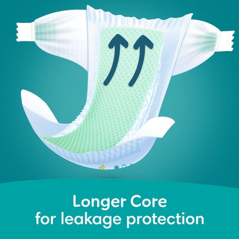 Pampers Rash Protection Size 6, 13+kg Baby Diapers, Pack of 72's
