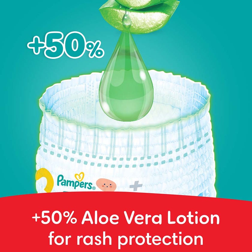 Pampers Rash Protection Size 6, 16+kg Baby Diaper Pants, Pack of 68's