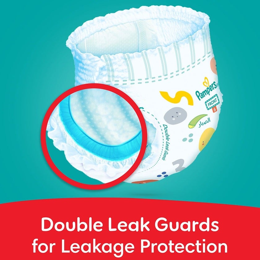 Pampers Rash Protection Size 6, 16+kg Baby Diaper Pants, Pack of 68's