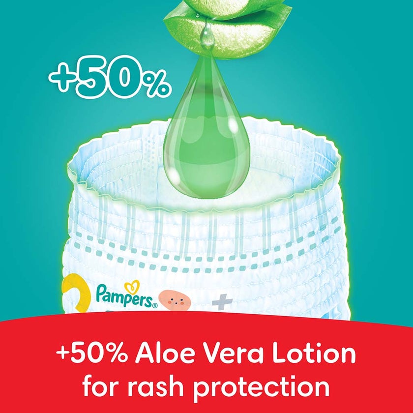 Pampers Rash Protection Size 6, 16+kg Baby Diaper Pants, Pack of 44's