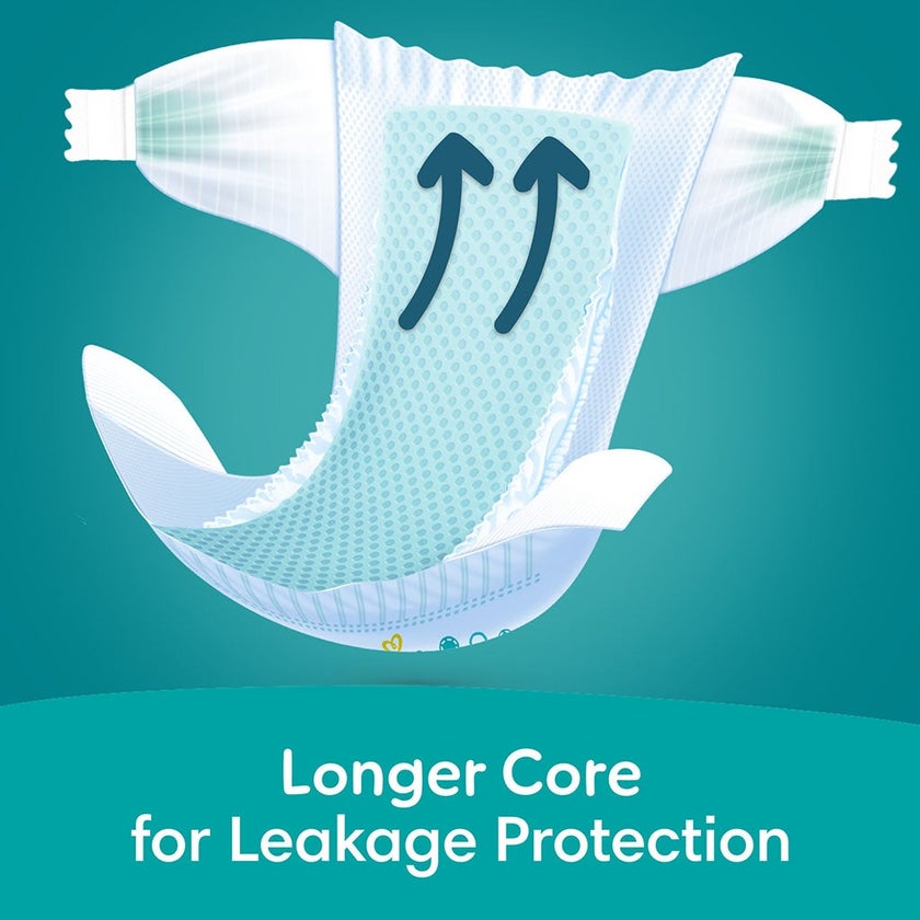 Pampers Rash Protection Size 4, 9-14kg Baby Diapers, Pack of 96's