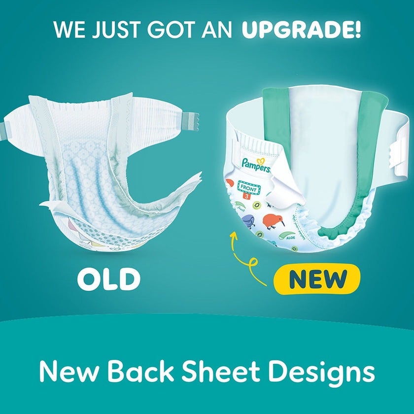 Pampers Rash Protection Size 4, 9-14kg Baby Diapers, Pack of 16's