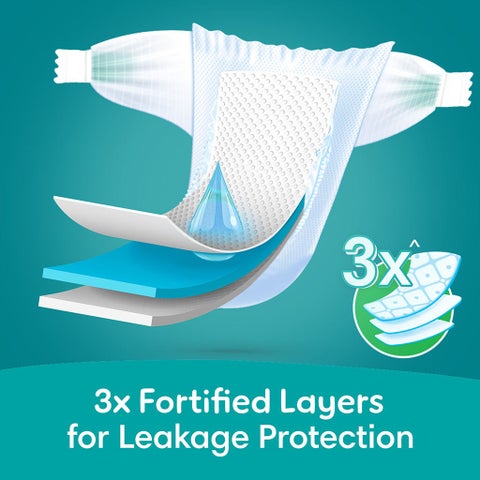 Pampers Rash Protection Size 5, 11-16kg Baby Diapers, Pack of 14's