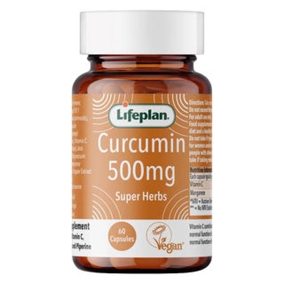 Lifeplan Curcumin 500mg Super Herbs Capsules, Pack of 60’s