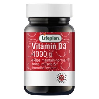 Lifeplan Vitamin D3 4000IU Tablets, Pack of 90’s
