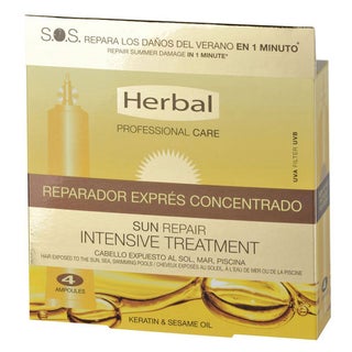 Herbal Professional Care Sun Repair Intensive Hair Treatment Ampoules 12ml, Pack of 4's
