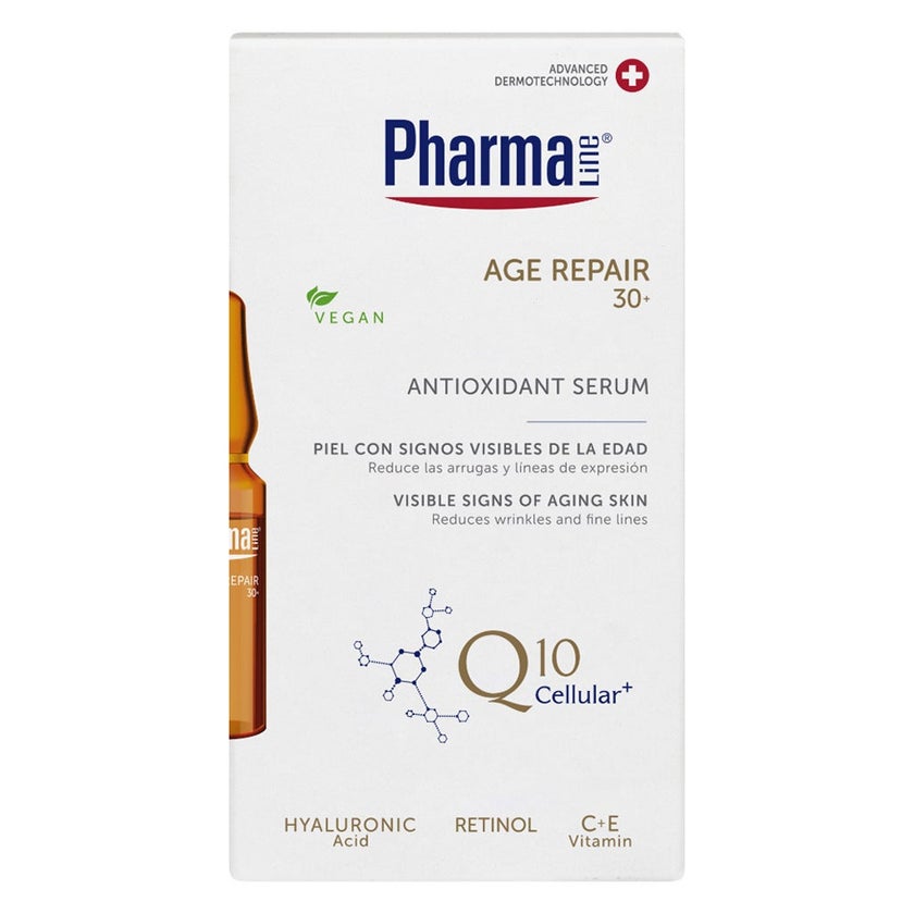 Pharmaline Age Repair With Q10 Cellular+ Antioxidant Serum 2ml, Pack of 10’s