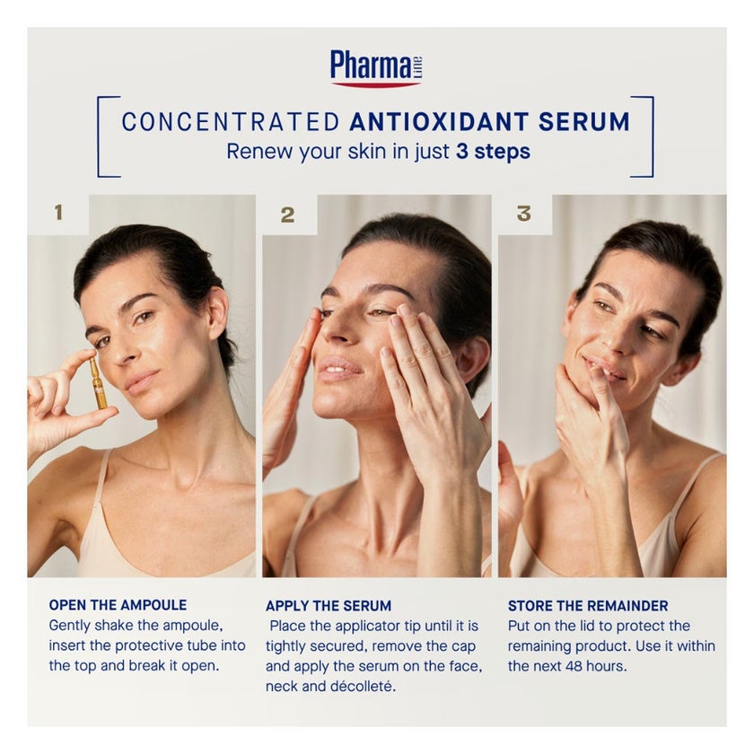 Pharmaline Age Repair With Q10 Cellular+ Antioxidant Serum 2ml, Pack of 10’s