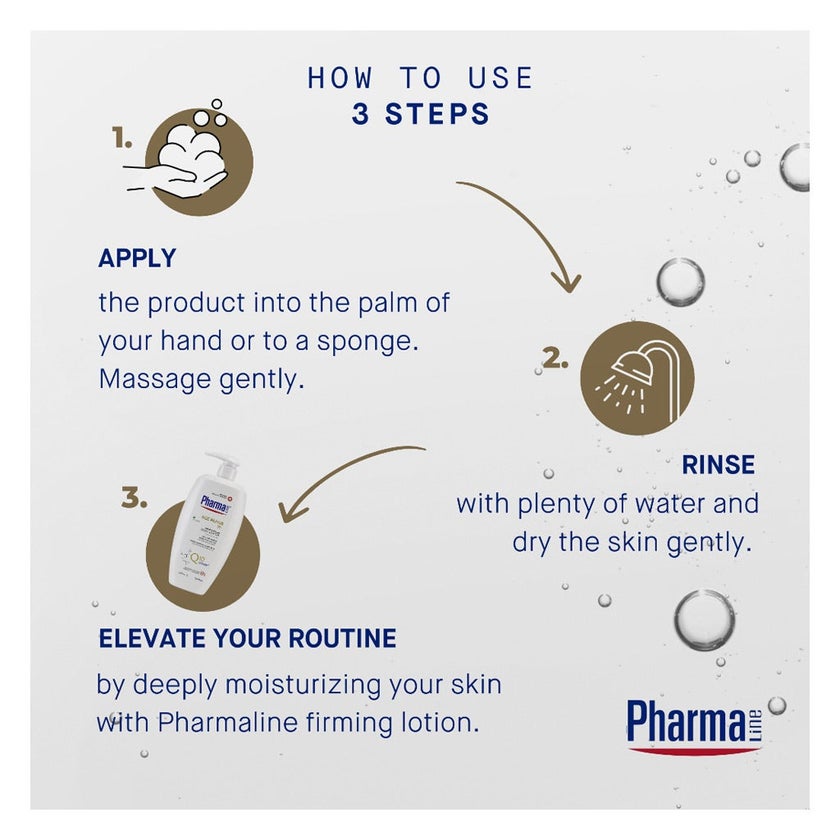 Pharmaline Age Repair With Q10 Cellular+ Dermatologic Shower Gel 500ml