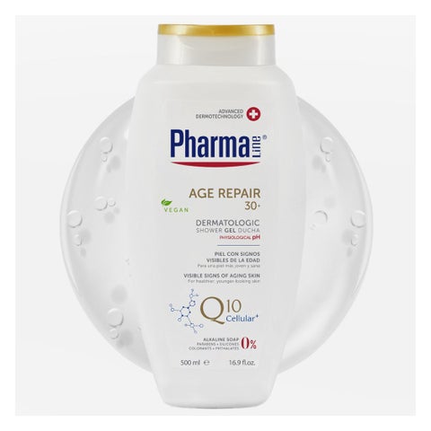 Pharmaline Age Repair With Q10 Cellular+ Dermatologic Shower Gel 500ml