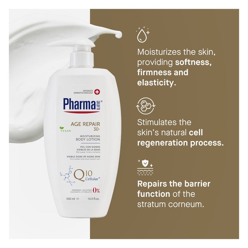 Pharmaline Age Repair 30+ With Q10 Cellular+ Body Lotion 500ml