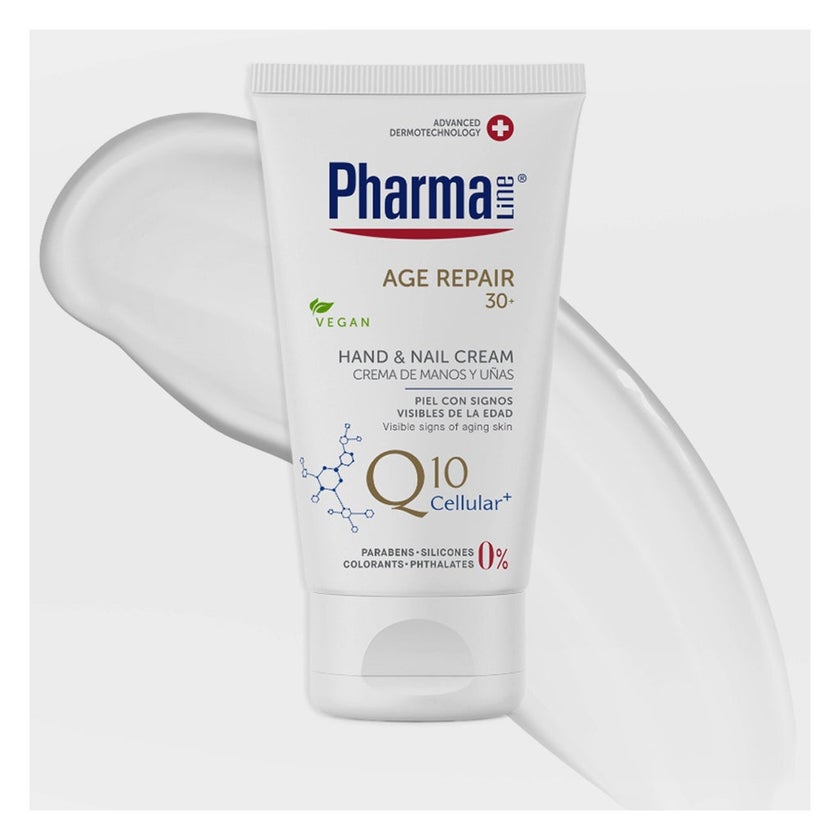 Pharmaline Age Repair 30+ With Q10 Cellular+ Hand & Nail Cream 75ml