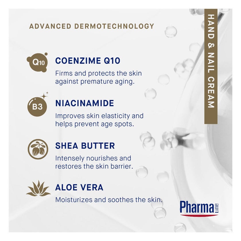 Pharmaline Age Repair 30+ With Q10 Cellular+ Hand & Nail Cream 75ml