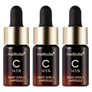 Medicube Deep Vita C 14.5% Ampoule For Skin Brightening 10ml, Pack of 3’s