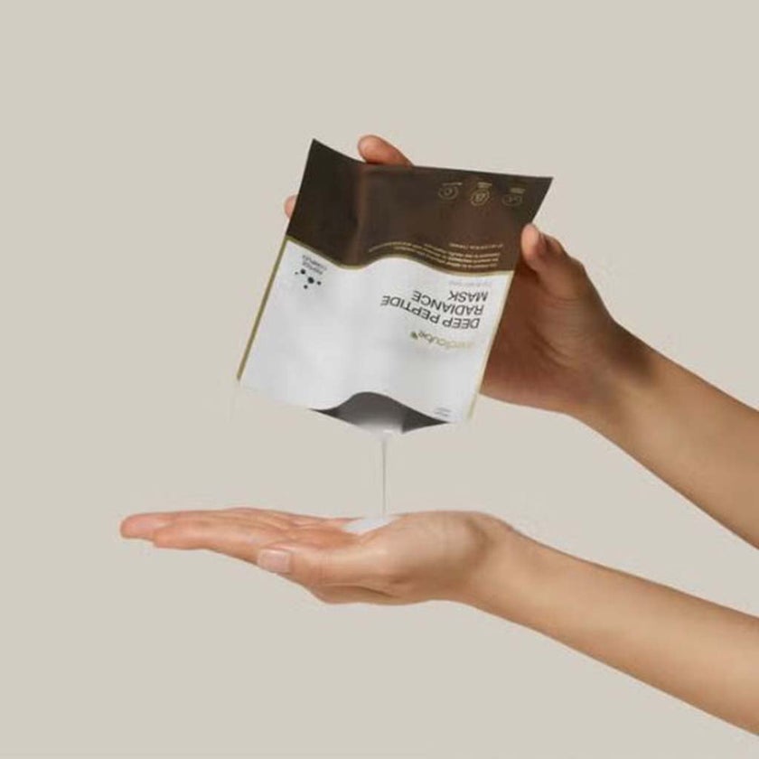 Medicube Deep Peptide Radiance Facial Sheet Mask 27ml, Pack of 4’s