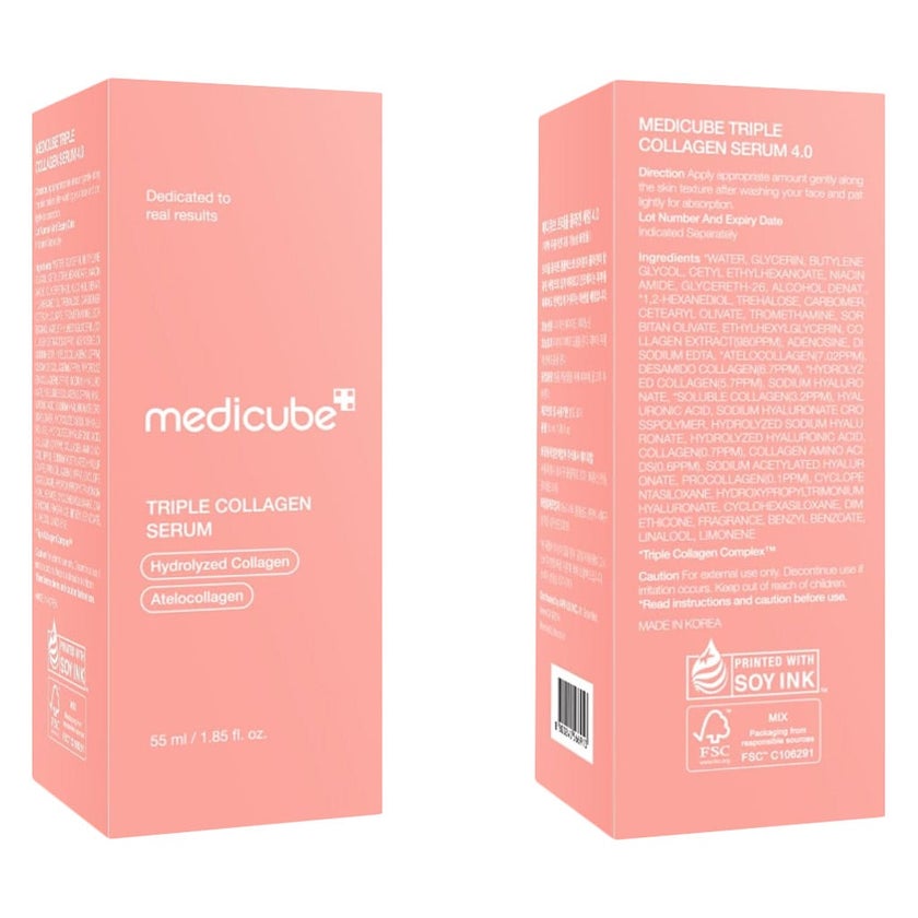 Medicube Triple Collagen Facial Serum 4.0 For All Skin Types 55ml