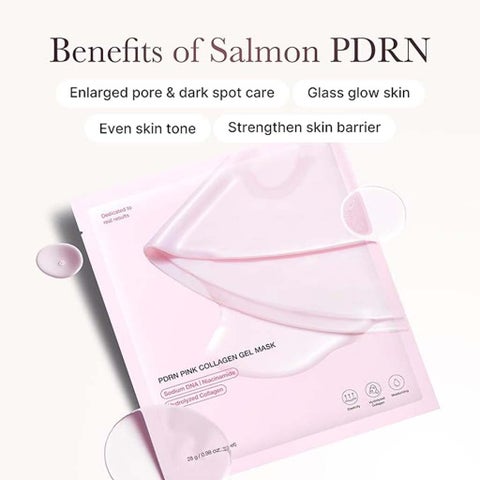 Medicube PDRN Pink Collagen Gel Sheet Mask 28g - 4 Masks