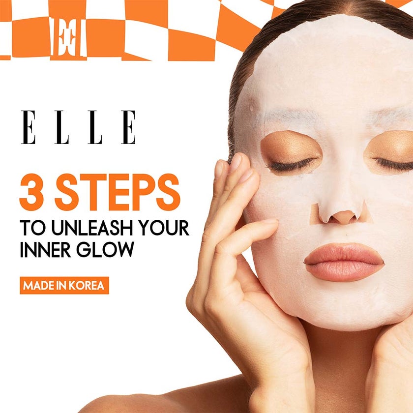 Elle Radiance Kit Peeling & Whitening Face Sheet Mask 21ml, Pack of 4’s