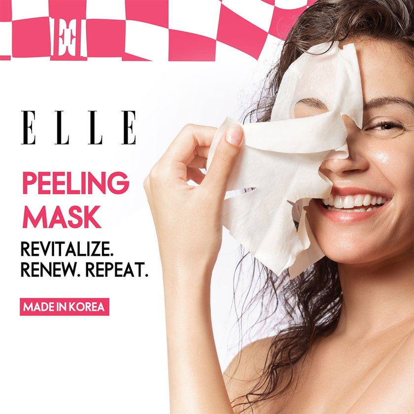 Elle Youth Boosting Peeling Face Sheet Mask 24g, Pack of 4’s