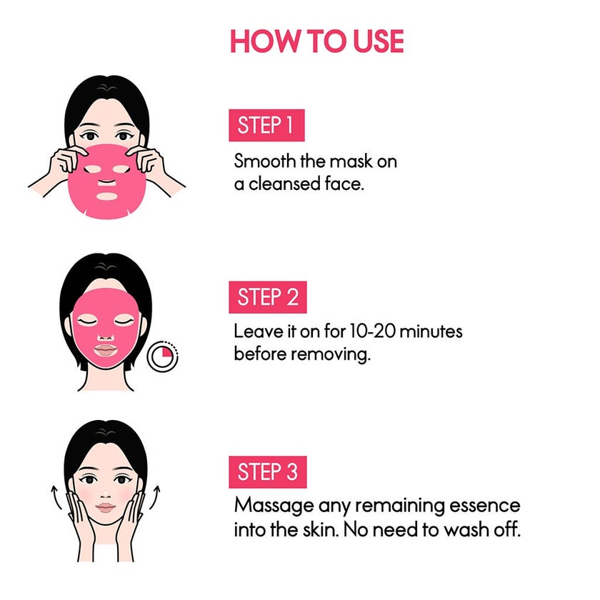 Elle Youth Boosting Peeling Face Sheet Mask 24g, Pack of 4’s