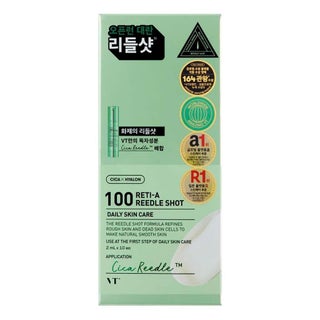 VT Cosmetics Reti-A 100 Reedle Shot Face Serum 2ml, Pack of 10’s