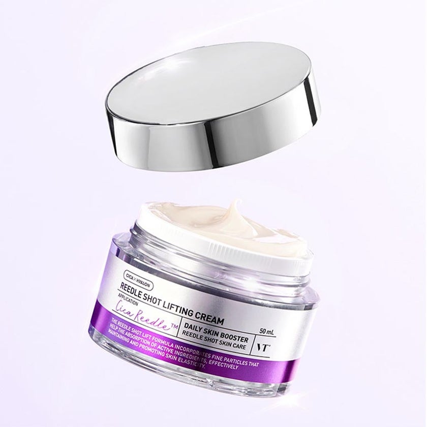 VT Cosmetics Daily Skin Booster Cica Hyalon Reedle Shot Lifting Face Cream 50ml