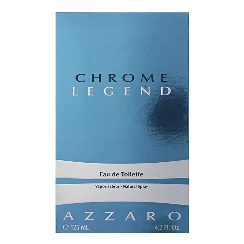 Azzaro Chrome Legend Eau De Toilette Perfume Spray For Men 125ml 